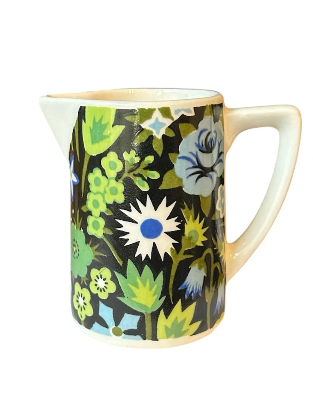 Vintage Napco Japan Small Floral Creamer